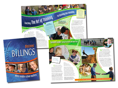 Billings Middle School brochure